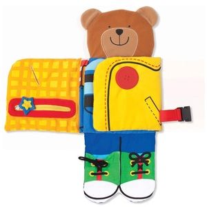 Dress Up Bear by Melissa and Doug EUC